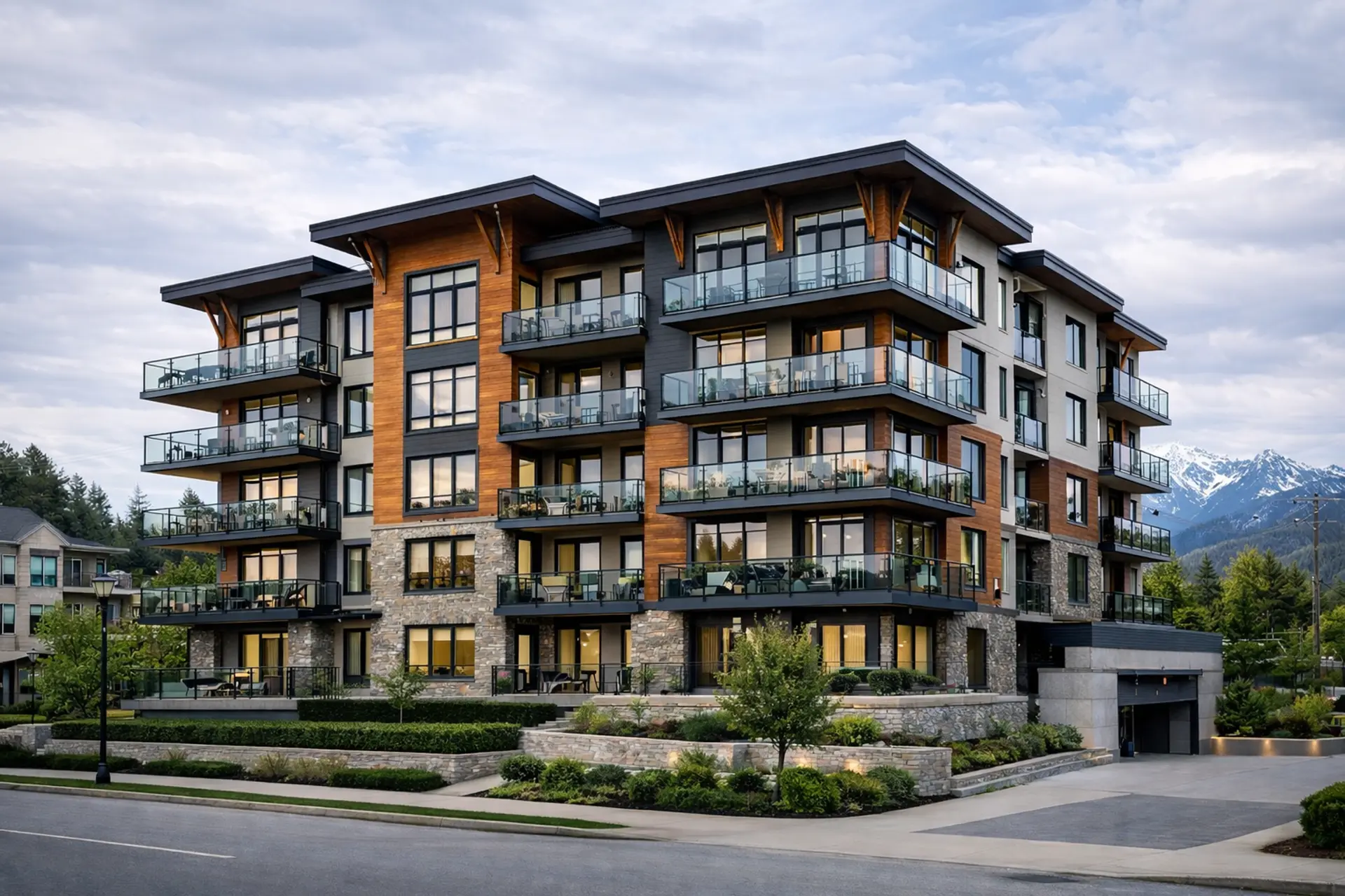 Strata condo building in Metro Vancouver BC with depreciation report context