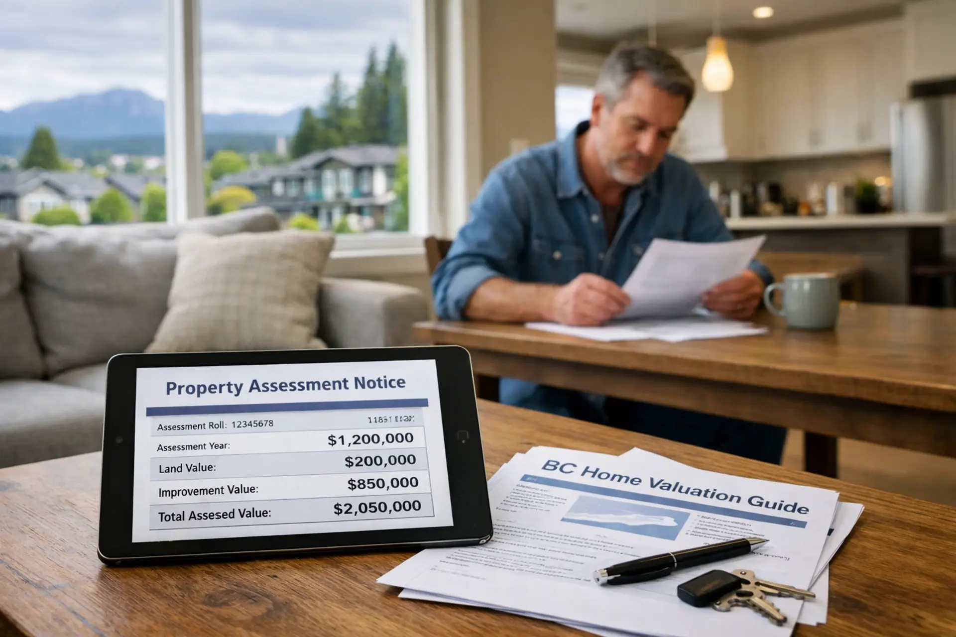 BC property assessment document and home valuation guide for Vancouver homeowners