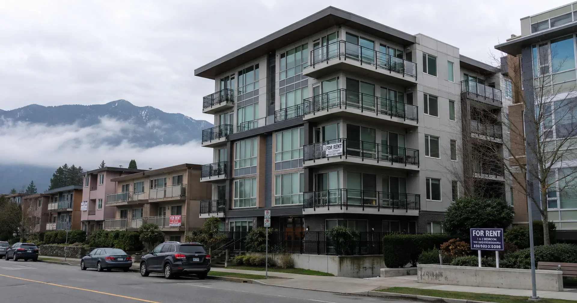 Vancouver apartment rental building Metro Vancouver BC
