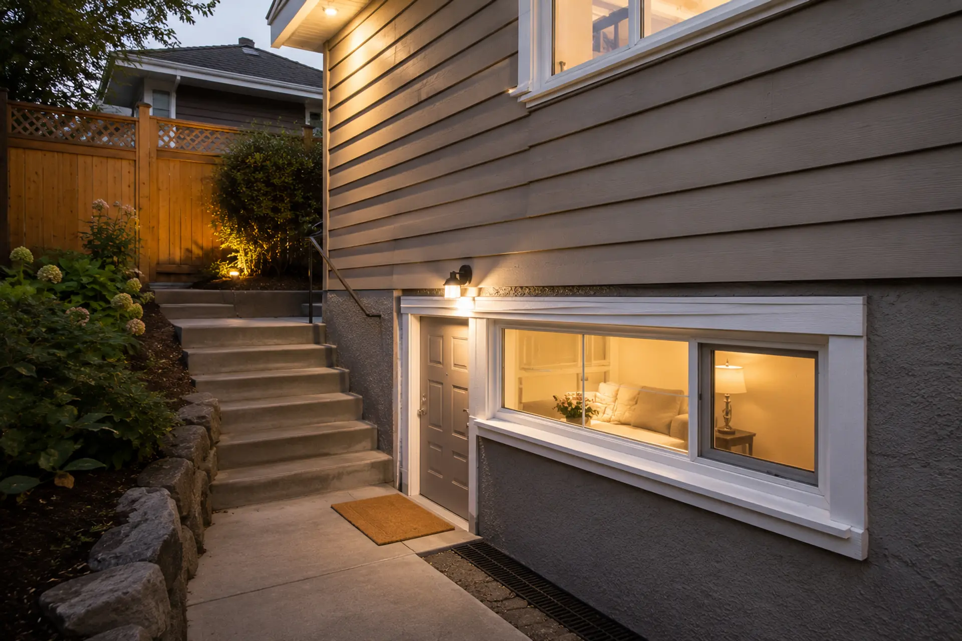Legal basement suite separate entrance BC home